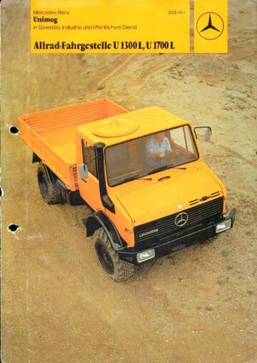 Brochures Mercedes-Benz Unimog - Folders