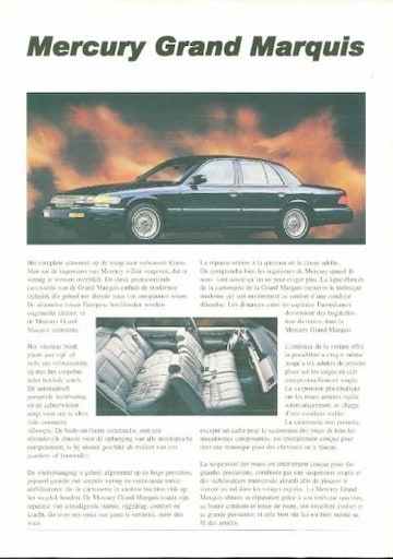 Brochures Mercury - Folders