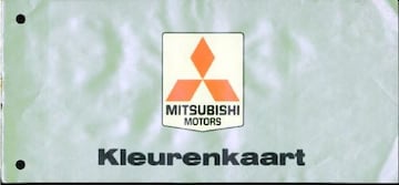 Brochures Mitsubishi Colt - Folders