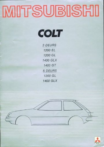 Brochures Mitsubishi Colt - Folders
