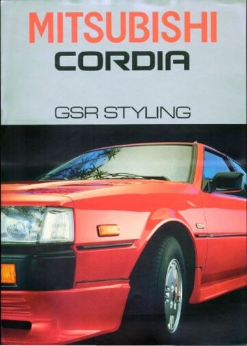 Brochures Mitsubishi Cordia - Folders