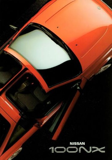 Brochures Nissan 100 NX - Folders
