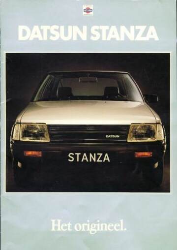 Brochures Datsun Stanza - Folders