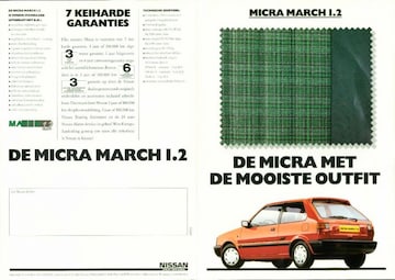 Brochures Nissan Micra - Folders