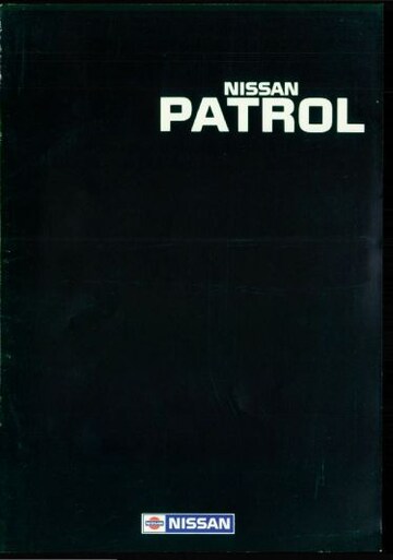 Brochures Nissan Patrol - Folders