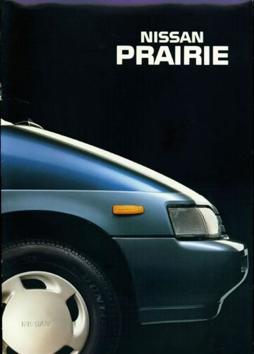 Brochures Nissan Prairie - Folders