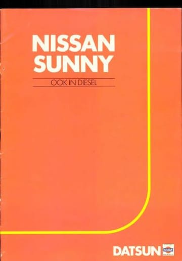 Brochures Nissan Sunny - Folders