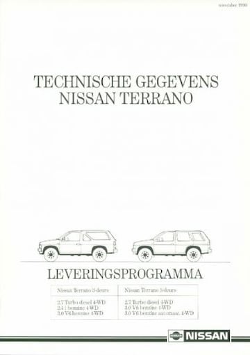 Brochure Nissan Terrano
