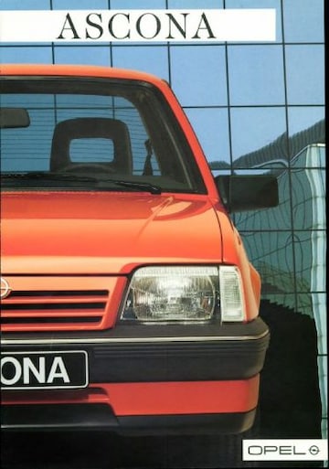 Brochures Opel Ascona - Folders