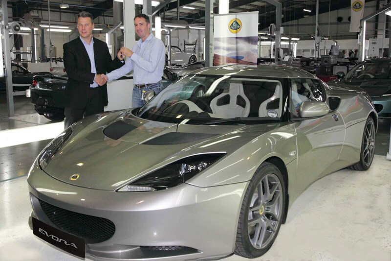 Eerste klant voor Lotus Evora
