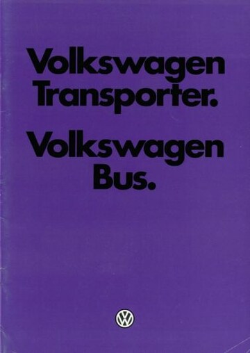 Brochures Volkswagen Transporter - Folders