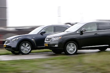 Infiniti FX37S-Lexus RX450h