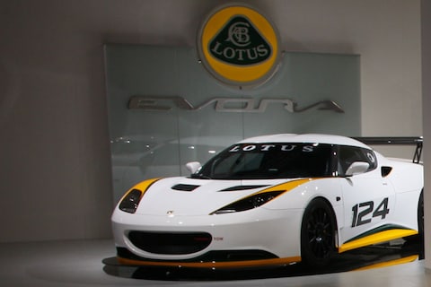 Lotus Evora voor het circuit