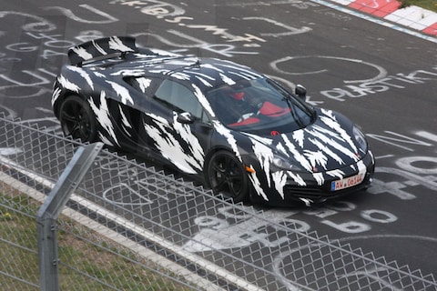 McLaren MP4-12C nog lang niet klaar