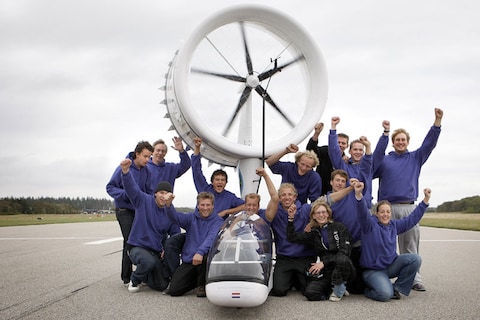 Hogeschool van Amsterdam wint in Windturbinerace