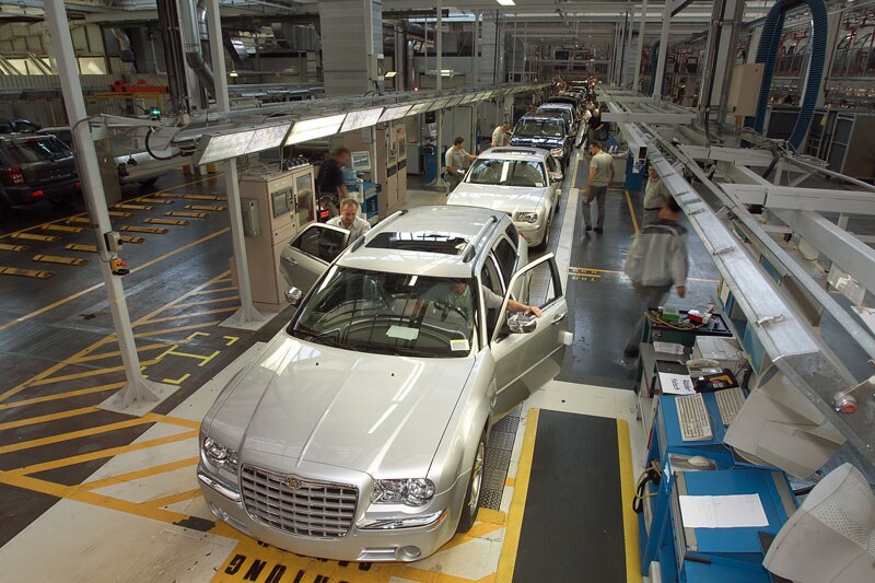 Chrysler 300C-productie bij Magna Steyr