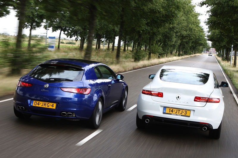 Alfa Romeo Brera-Renault Laguna Coupé