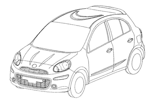 Meer schetsen nieuwe Nissan Micra