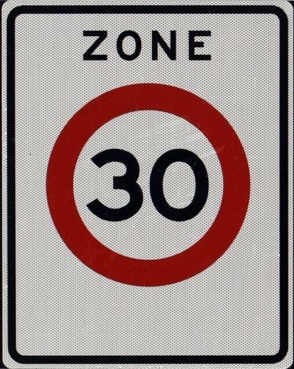30 km/u zone | Foto: ANP