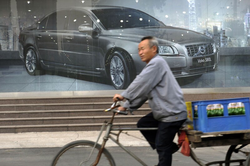 Volvo-showeroom in China | Foto: ANP/AFP
