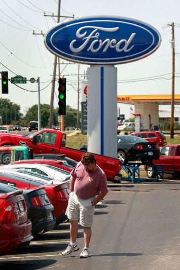 Ford-dealer in Downer Grove, Illinois | Foto: ANP/