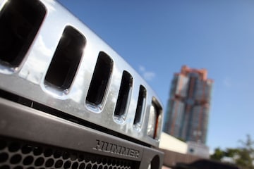 Hummer in de straten van Miami | Foto: ANP/AFP