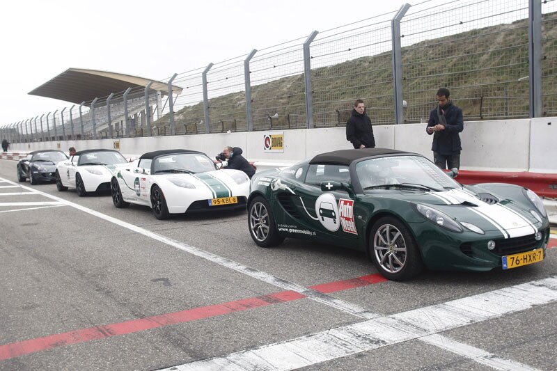 De eerste elektrische autorace in Nederland