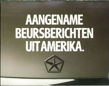 Brochures Chrysler Le Baron - Folders