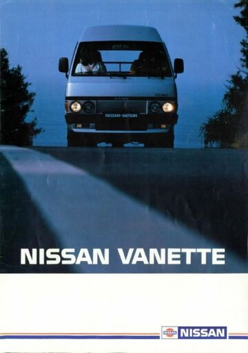 Brochures Nissan Vanette - Folders