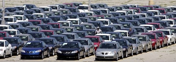 Pontiac G6-productie in Orion Township 2005 - ANP/