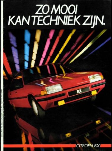 Brochures Citroën BX - Folders