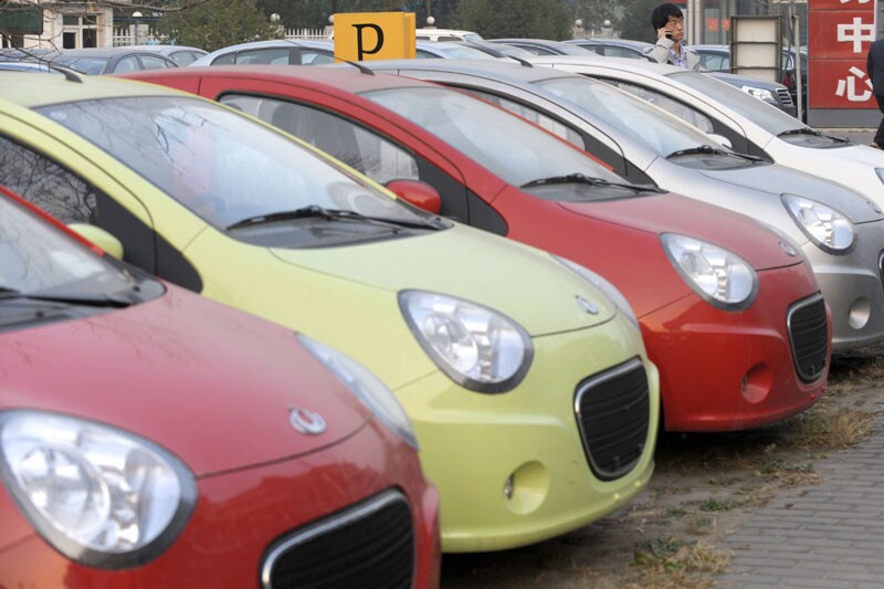 Geely's in Peking | Foto: ANP/AFP