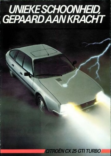 Brochures Citroën CX - Folders