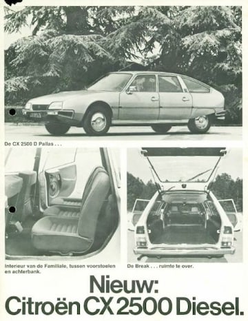 Brochures Citroën CX - Folders