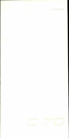Brochures Volvo C70 - Folders