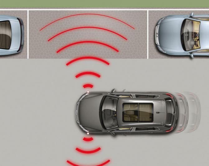 Parkeerassistent op de VW Tiguan