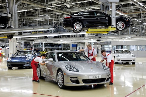 Tienduizendste Porsche Panamera