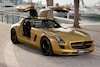 Mercedes SLS AMG Desert Gold 