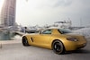 Mercedes SLS AMG Desert Gold 