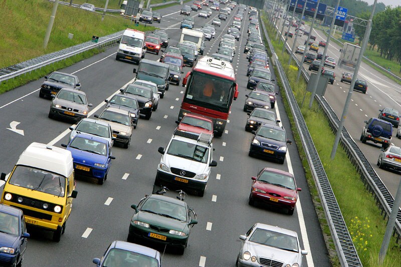 Invoegen (foto: ANP)