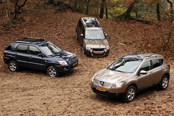 Kia Sportage-Skoda Yeti-Nissan Qashqai