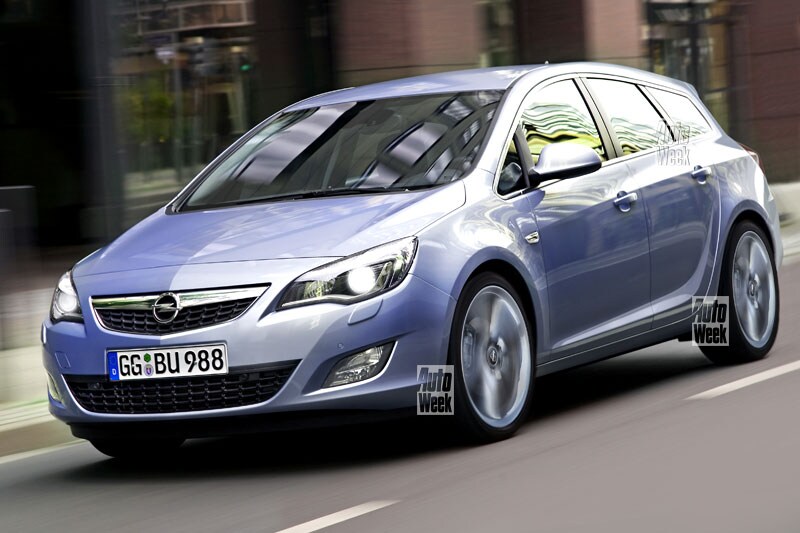 Opel Astra Sports Tourer | Illustratie: Larson
