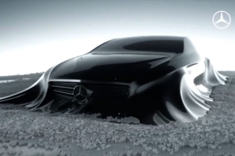 Mercedes Rising Sculpture Concept
