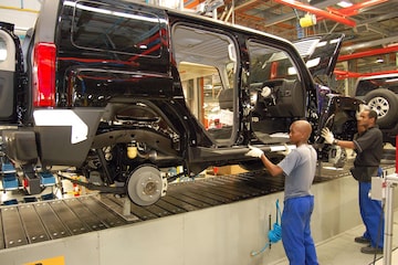 Hummer H3-productie Schreveport