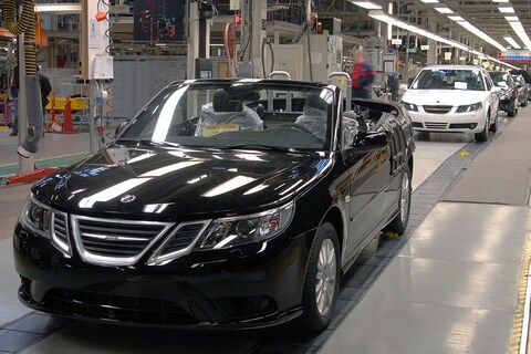 Eerste Saab 9-3 Cabrio in Zweden gebouwd