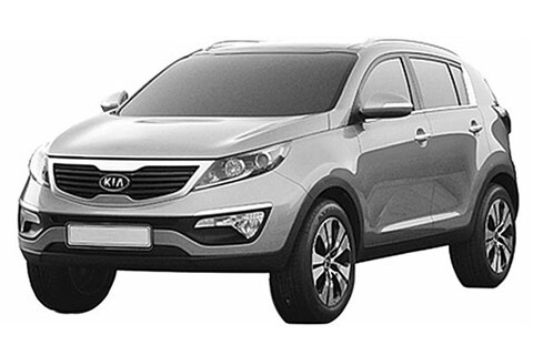 Kia Sportage al bij patentbureau