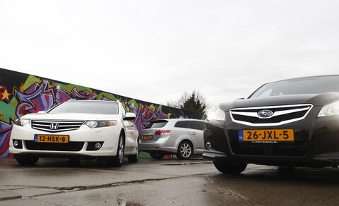 Honda Accord Tourer - Subaru Legacy Touring Wagon - Toyota Avensis Wagon