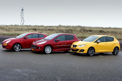 Test: Alfa Romeo Mito 1.4 Multi-air - Peugeot 207 Féline - Seat Ibiza FR