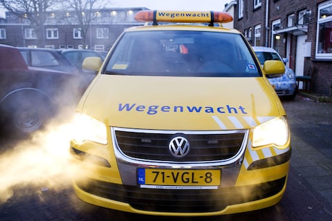 Wegenwacht: twee keer zo druk als normaal