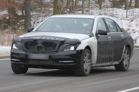 Eerste prototype nieuwe Mercedes S-klasse